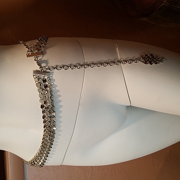 VTG 1990s metal belt - Picture 1 of 3